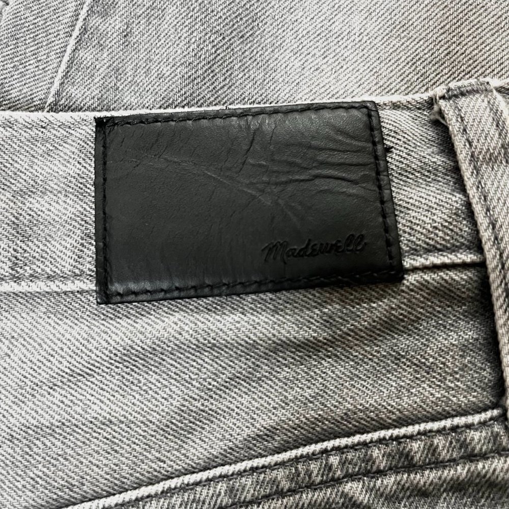 MADEWELL Fair Trade Certified Factory - The Dad Jean - Gray - NWOT - Size 23 - Picture 5 of 11